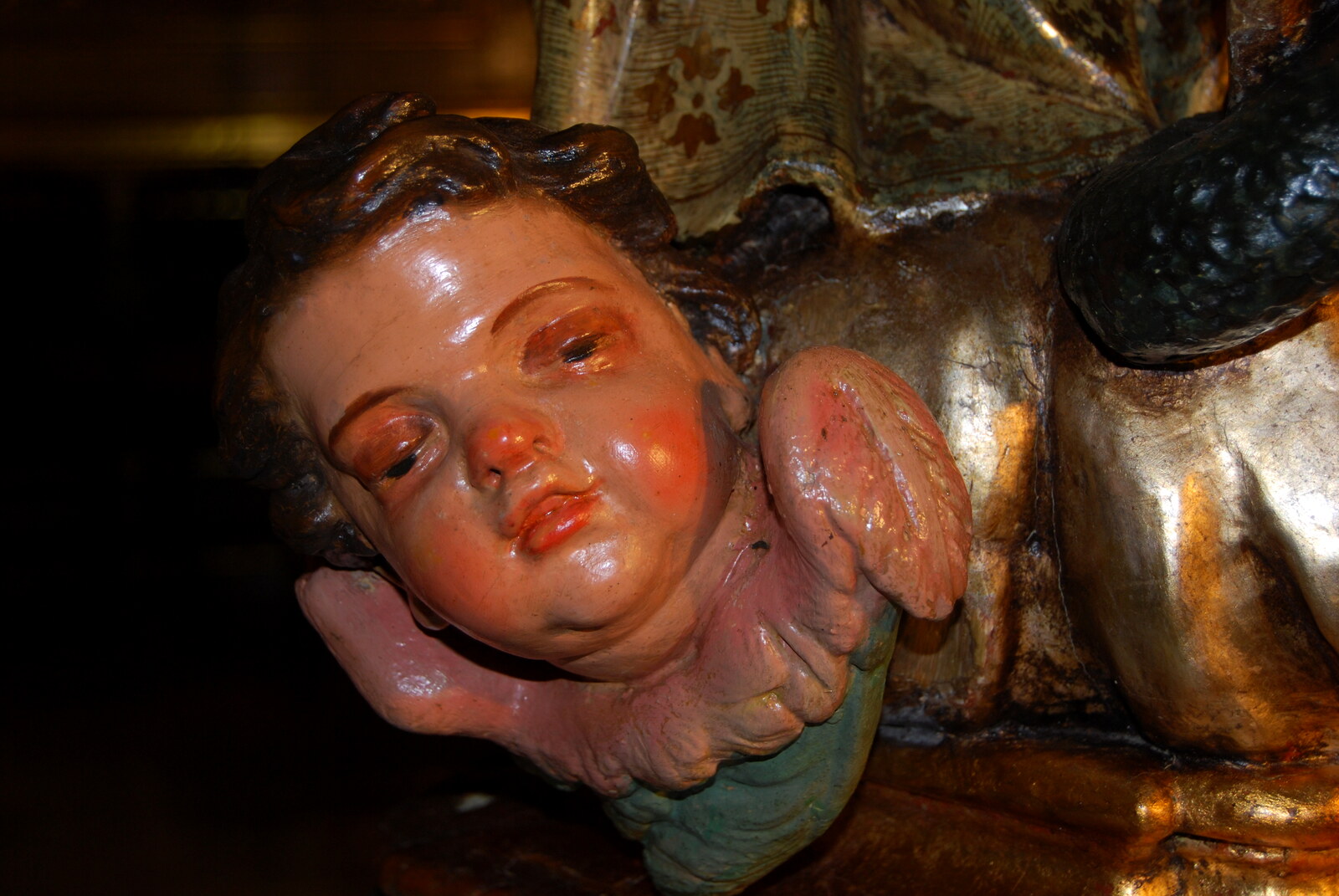 Restauración de escultura policromada — Balder Arte y Restauración, Zaragoza