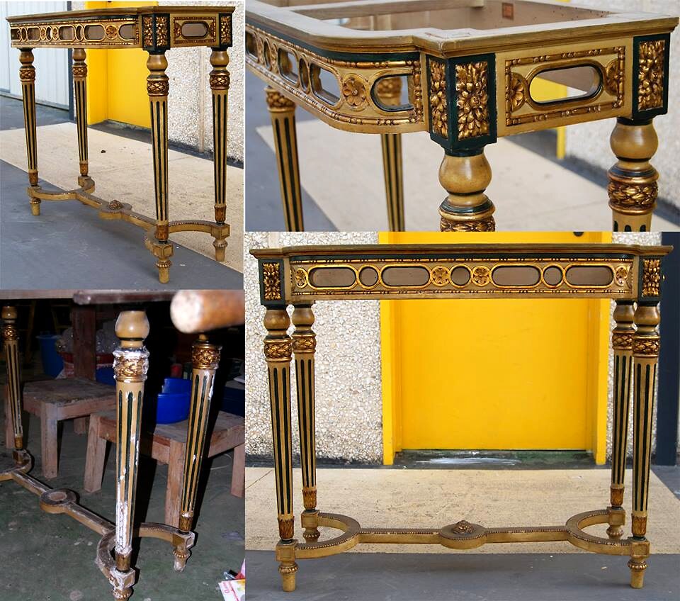 Restauración de mueble antiguo — Balder Arte y Restauración, Zaragoza