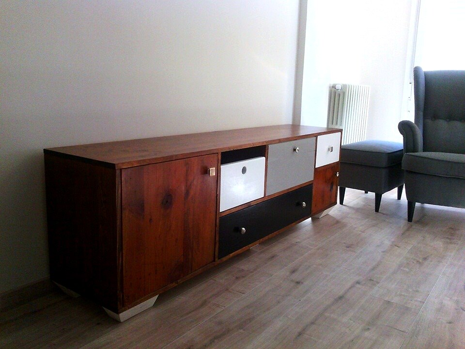 Restauración de mueble antiguo — Balder Arte y Restauración, Zaragoza