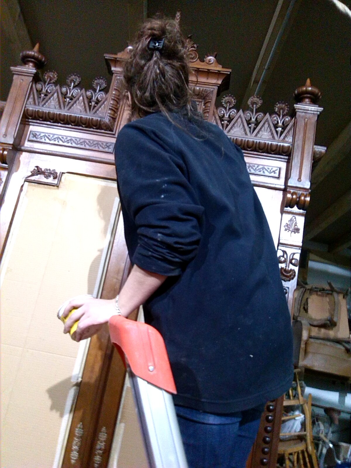Restauración de mueble antiguo — Balder Arte y Restauración, Zaragoza