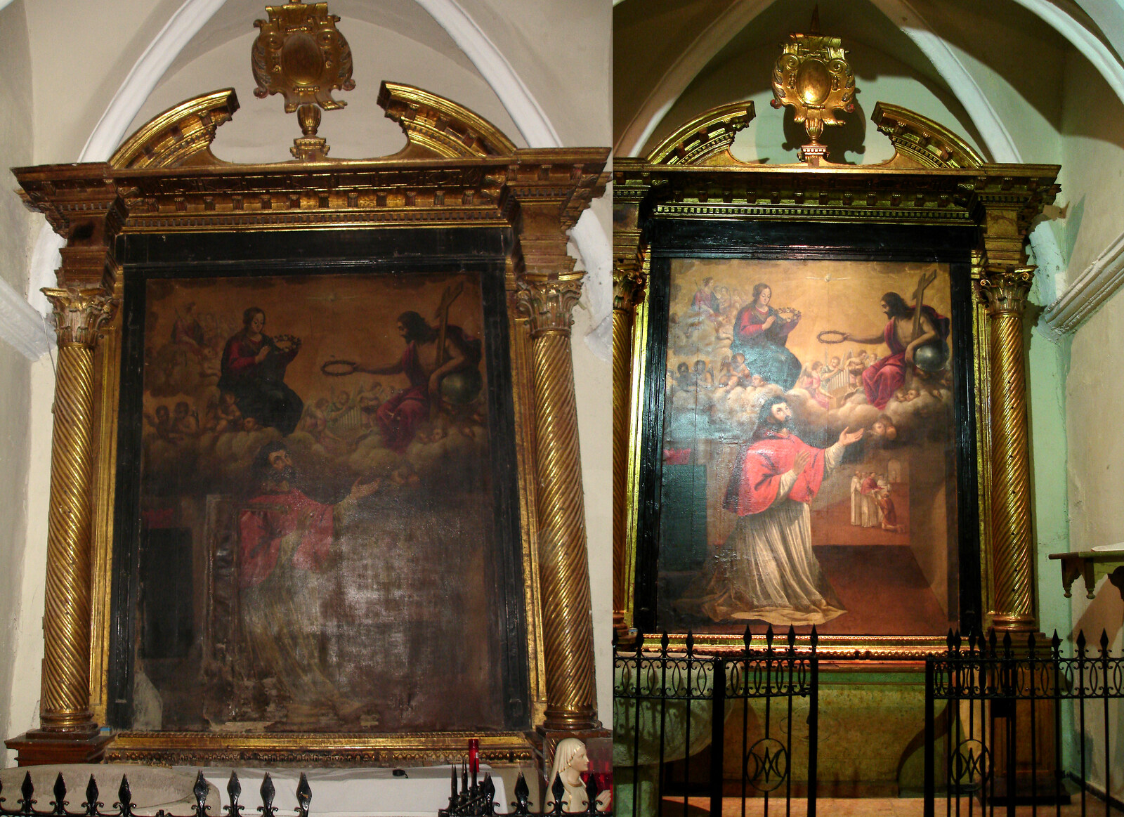 Restauración de retablo — Balder Arte y Restauración, Zaragoza